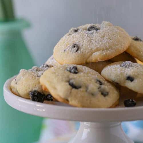 Blueberry with Blueberry Jam Cookies My Cookie Journey