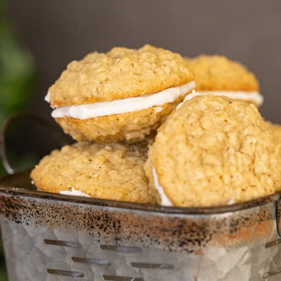 Oatmeal Cream Filled Cookies My Cookie Journey
