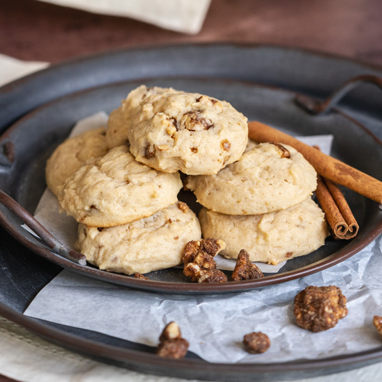 Glazed Maple Walnut Cookies My Cookie Journey