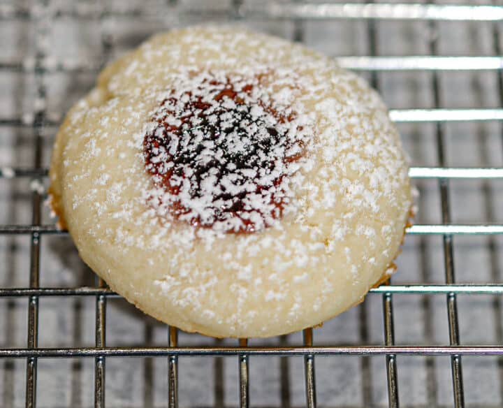 Raspberry Cream Cheese Thumbprint Cookies My Cookie Journey