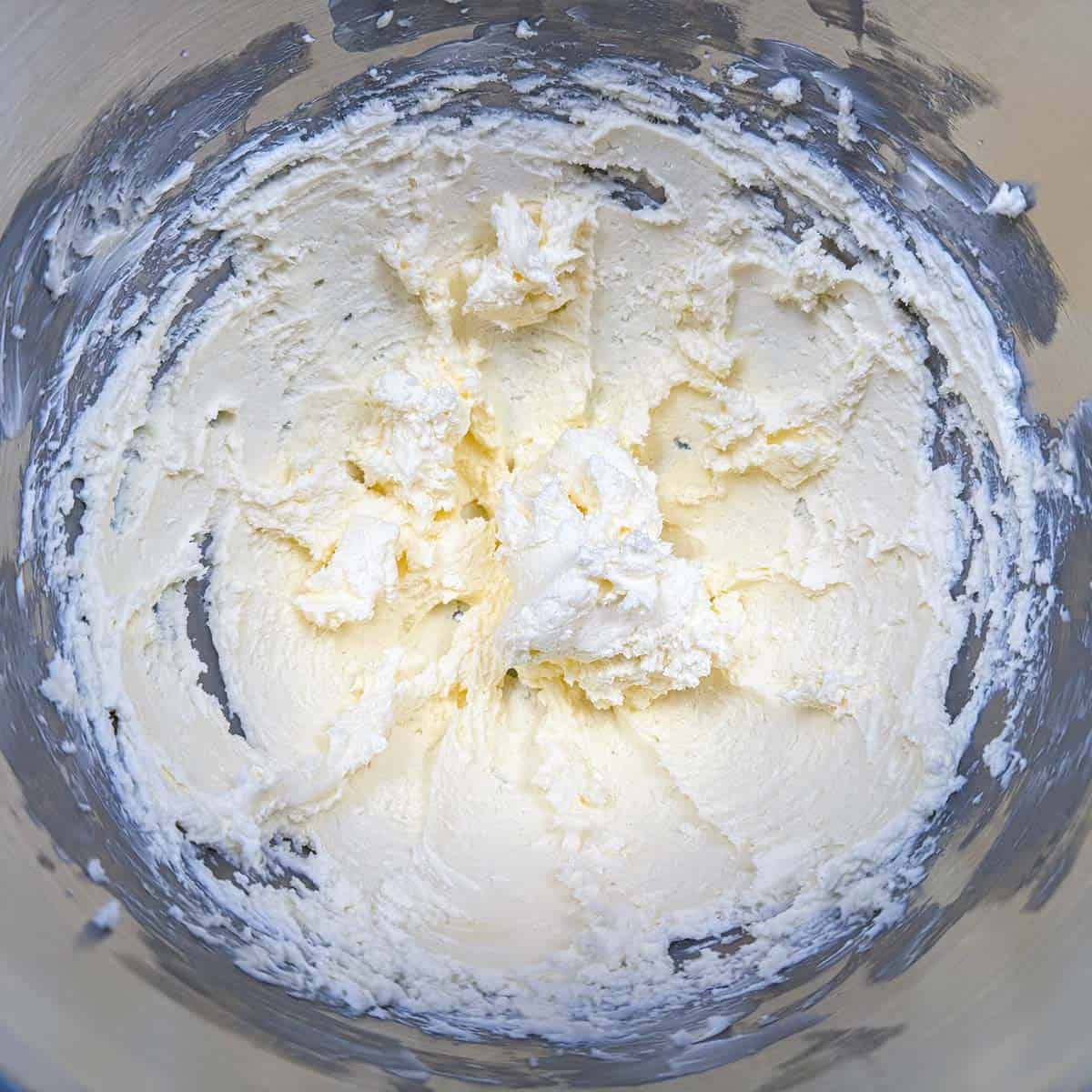 Butter and cream cheese mixed.