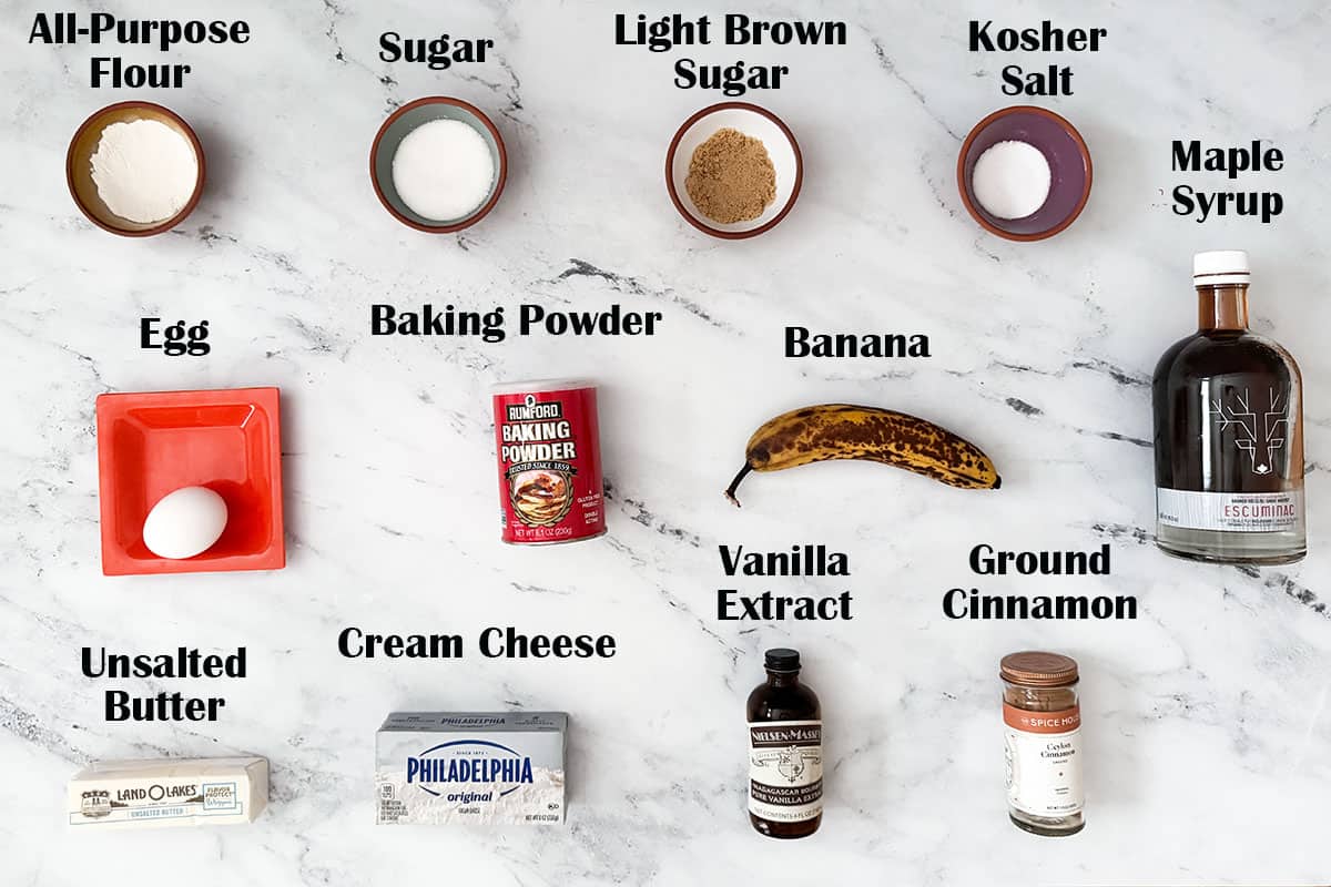 Ingredients for making the cookies in the recipe of glazed maple walnut cookies.