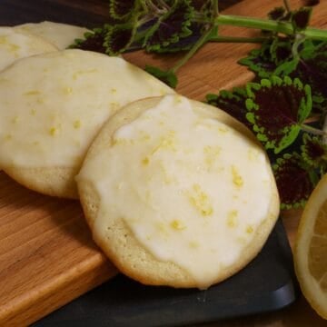 Feature photo of My Real Lemon Ricotta Cookies.