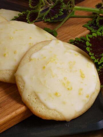 Feature photo of My Real Lemon Ricotta Cookies.