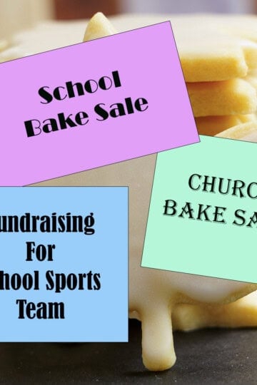 Signs for bake sales