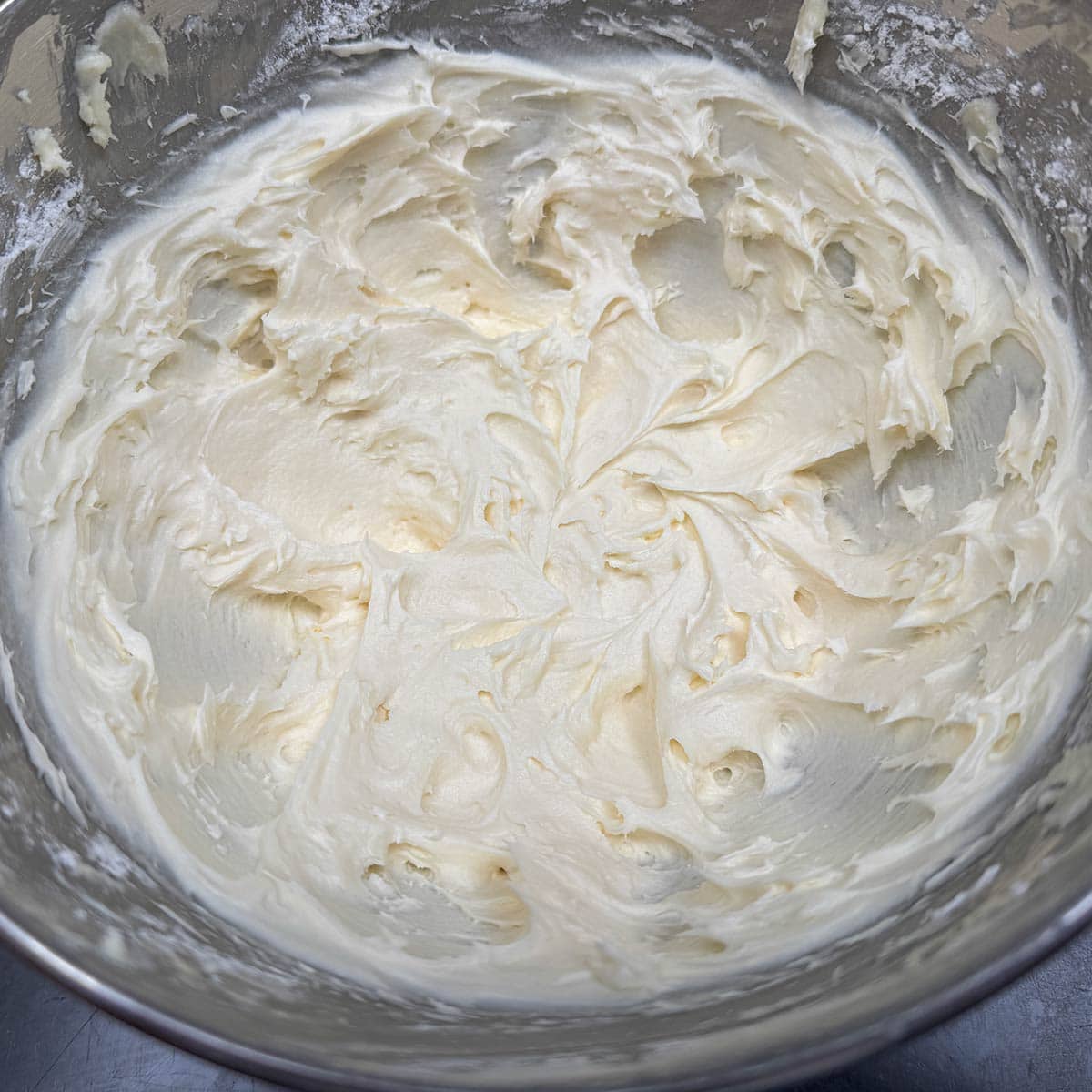 Icing for the banana bread cookies.