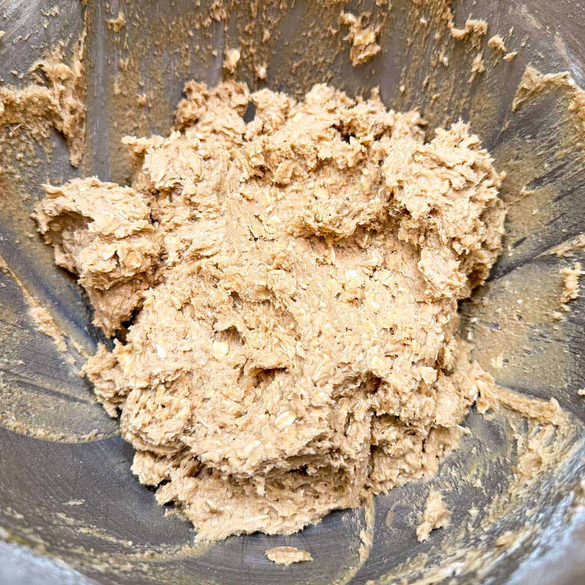 All ingredients mixed and in the bowl to be chilled.